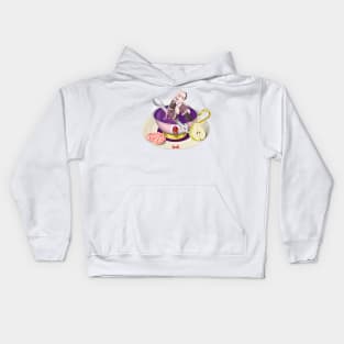 Ui Tamaki in a Teacup Kids Hoodie